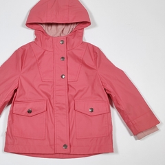 TALLE 2 - CAMPERA IMPERMEABLE ROSA FORRADA EN POLAR - HUSH PUPPIES - comprar online