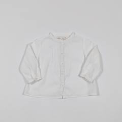 TALLE 9/12 MESES - CAMISA M/LARGA BLANCA - ZARA