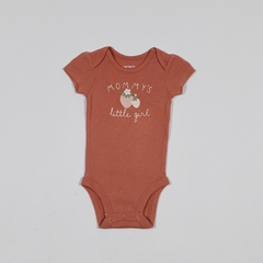 TALLE NB - BODY M/CORTA ROSA VIEJO FRUTILLAS - CARTERS