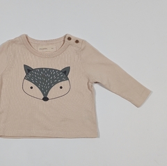 TALLE 9 MESES - REMERA M/LARGA ROSA VIEJO ZORRO - PIOPPA - comprar online