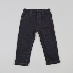 TALLE 18 MESES - LEGGING TIPO JEANS AZUL OCRE - CARTERS
