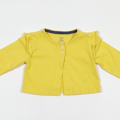 TALLE 12 MESES - CAMPERA CORTA ALGODON AMARILLA - CARTERS - comprar online