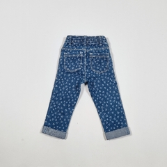 TALLE 12/18 MESES - JEAN CHUPIN ELASTIZADO AZUL CORAZONES - OLD NAVY - comprar online