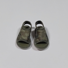 TALLE 17 (SUELA 11 CM) - SANDALIA NEOPREN VERDE CAMUFLADAS - MIMO