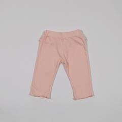 TALLE L ( 9 MESES ) - PANTALON ALGODON LIVIANO ROSA VOLADO COLA - CHEEKY