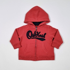 TALLE 6 MESES - CAMPERA ALGODON C/FRISA ROJA - OSHKOSH