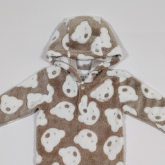 TALLE 3 MESES - ENTERITO LARGO PELITO BEIGE OSOS - G D B - comprar online