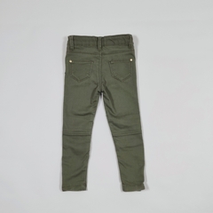 TALLE 2/3 AÑOS - JEAN CHUPIN VERDE CIERRE PUÑOS - DENIM CO - comprar online