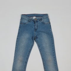 TALLE 10 - JEAN CHUPIN ELASTIZADO AZUL GASTADO - CHEEKY