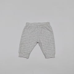 TALLE RN ( 0 MESES ) - PANTALON ALGODÓN RAYADO GRIS - YAMP! - comprar online