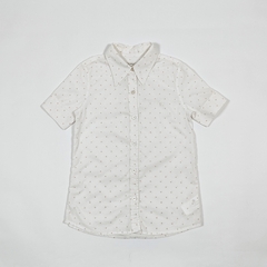 TALLE 10 - CAMISA M/CORTA CRUDA LUNARES BEIGE - PAULA CAHEN DANVERS - comprar online