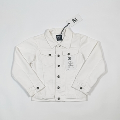 TALLE 8 - CAMPERA JEAN BLANCA C/ETIQUETA - CR7