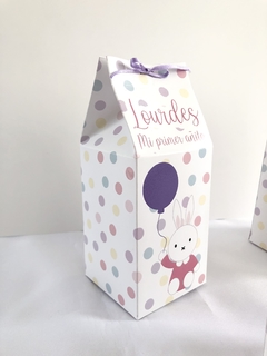 Milk box simple conejita - tienda online