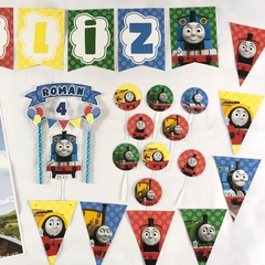 Kit decoración para cumpleaños Thomas the train - comprar online