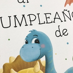 Lámina personalizada Dinosaurios bebe - comprar online