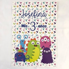 Lámina personalizada Monstruitos