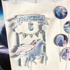 Imagen de Kit decoración para cumpleaños Frozen II el Nokk