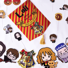 Kit decoración para cumpleaños Harry Potter