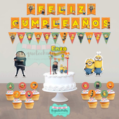 Kit cumpleaños mini minions