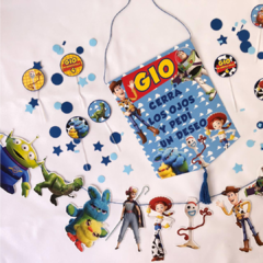 Kit decoración para cumpleaños Toy Story - comprar online