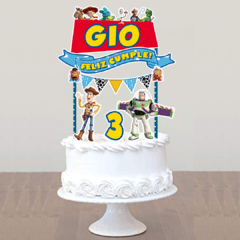 Cake topper Pincho Adorno torta Personalizado Toy Story