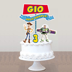 Cake topper Pincho Adorno torta Personalizado Toy Story - comprar online