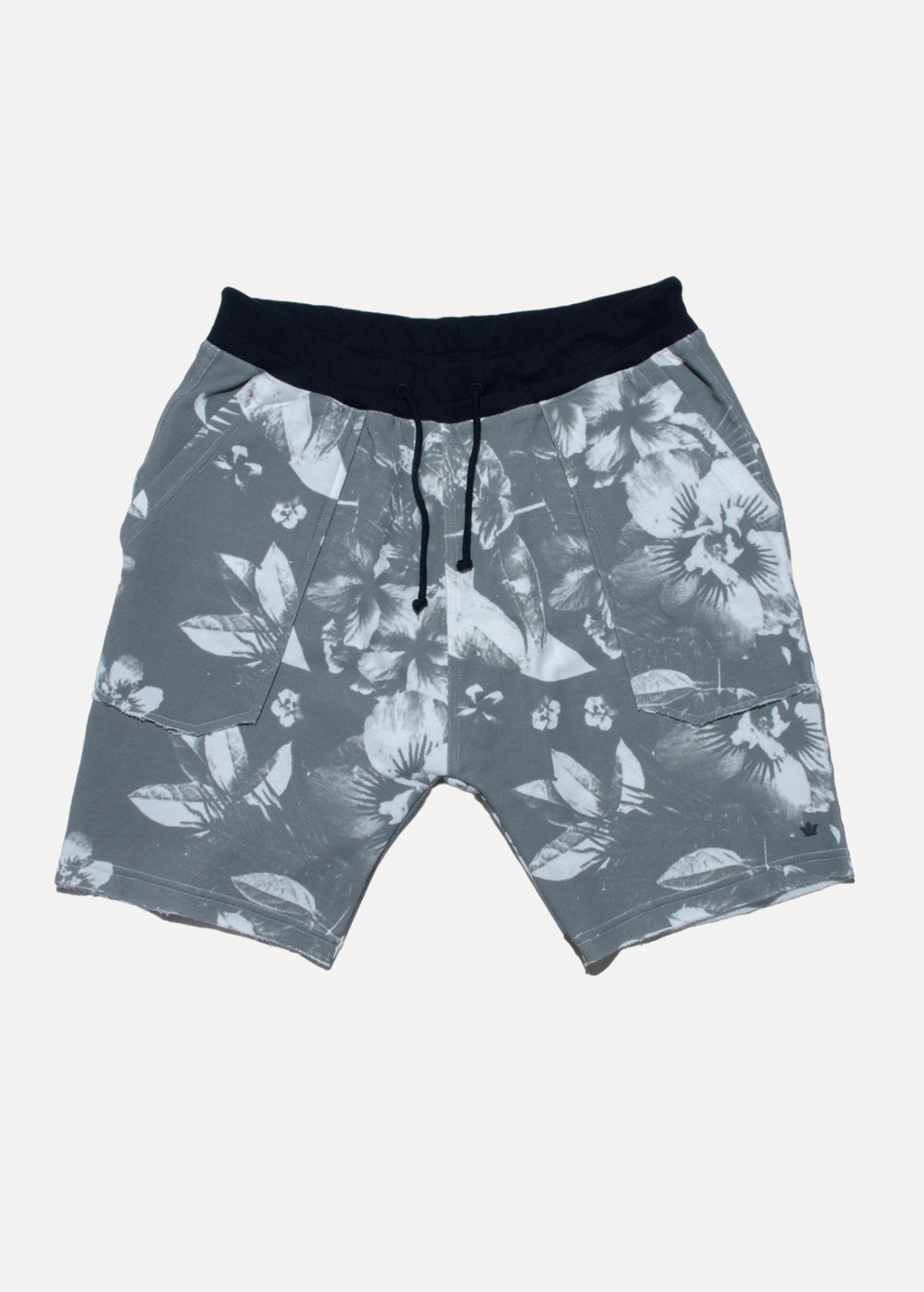 Bermuda moletom floral hot sale