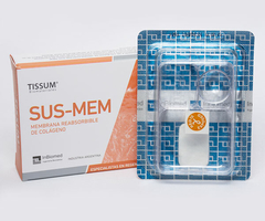 Membrana reabsorbible de colágeno 15mmx20mm SUS-MEM Tissum - comprar online