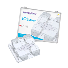 Brackets Cerámicos Roth 0.022" Caso x20u ICEClear Orthometric