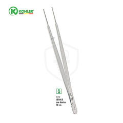 Pinza De Disección Gerald Con Dientes 18cm 4772 Kohler