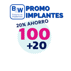 PROMO 100 implantes + 20 de regalo! BYW - comprar online