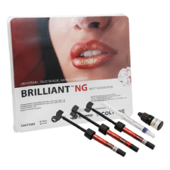 Kit Composite 6 jeringas 4g + Adhesivo 5ml Brilliant Ng Introkit Coltene - comprar online