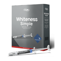 Blanqueamiento Dental 22% KIT X 5 jer. Whiteness Simple FGM