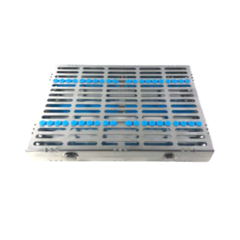 Caja Metálica Cassette Para 20 Instrumentos 28x20x3,5cm Panorama - comprar online