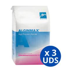 PROMO X 3 Alginato Alginmax Para Impresiones Dentales x453g Major