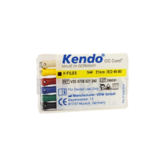 Kit 6 Limas K Manuales Para Endodoncia 2da Serie (45-80) 21mm Kendo Vdw en internet