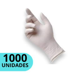 1000 Guantes De Látex Blancos Varias Marcas