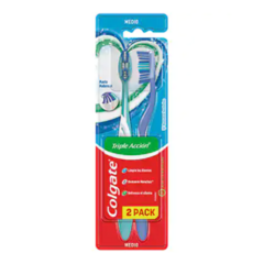 Cepillo Dental Triple Acción Pack x 2 Colgate