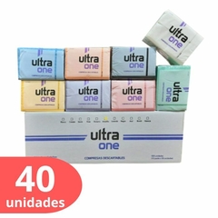 40 Paquetes Compresas Descartables 3 Capas Ultra One ULTRA ONE - comprar online