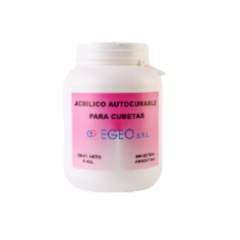 ACRILICO AUTOCURABLE PARA CUBETAS X 1KG EGEO