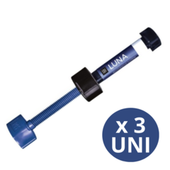 PROMO X 3 UNI Composite nanohíbrido Luna jeringa 4gr SDI