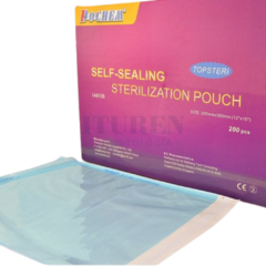 Pouch P/Esterilización 30,5x38cm 200u Autosellable Dochem - comprar online