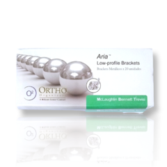 Brackets metálicos Caso x20u MBT Aria Ortho Organizers