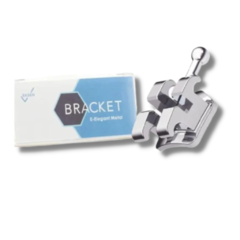 Brackets Metálicos Mini 0.22 x20u E-Elegant Eksen