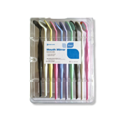 Kit 10 Espejos de Rodio de Colores Autoclavables Dochem - comprar online