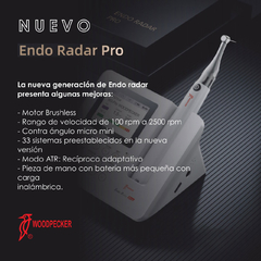 Motor de Endodoncia + Localizador Apical Endo Radar Pro Woodpecker - comprar online