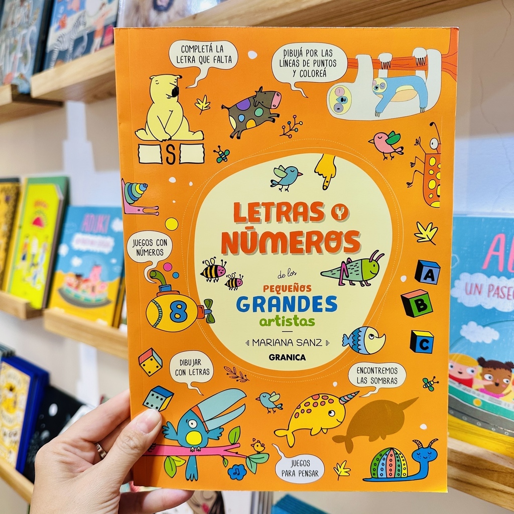 Libro de colorear creativo para niños: 100 dibujos para colorear con  letras, números, formas y animales para niños a partir de 1 año. (Spanish