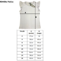 REMERA PAULA - comprar online