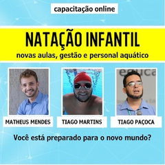 Natação Infantil: aulas lúdicas, gestão e personal aquático