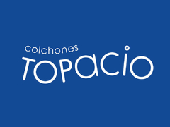 Sommier + Colchón Topacio Marfil espuma alta densidad 2 plazas 190x140x55 - tienda online